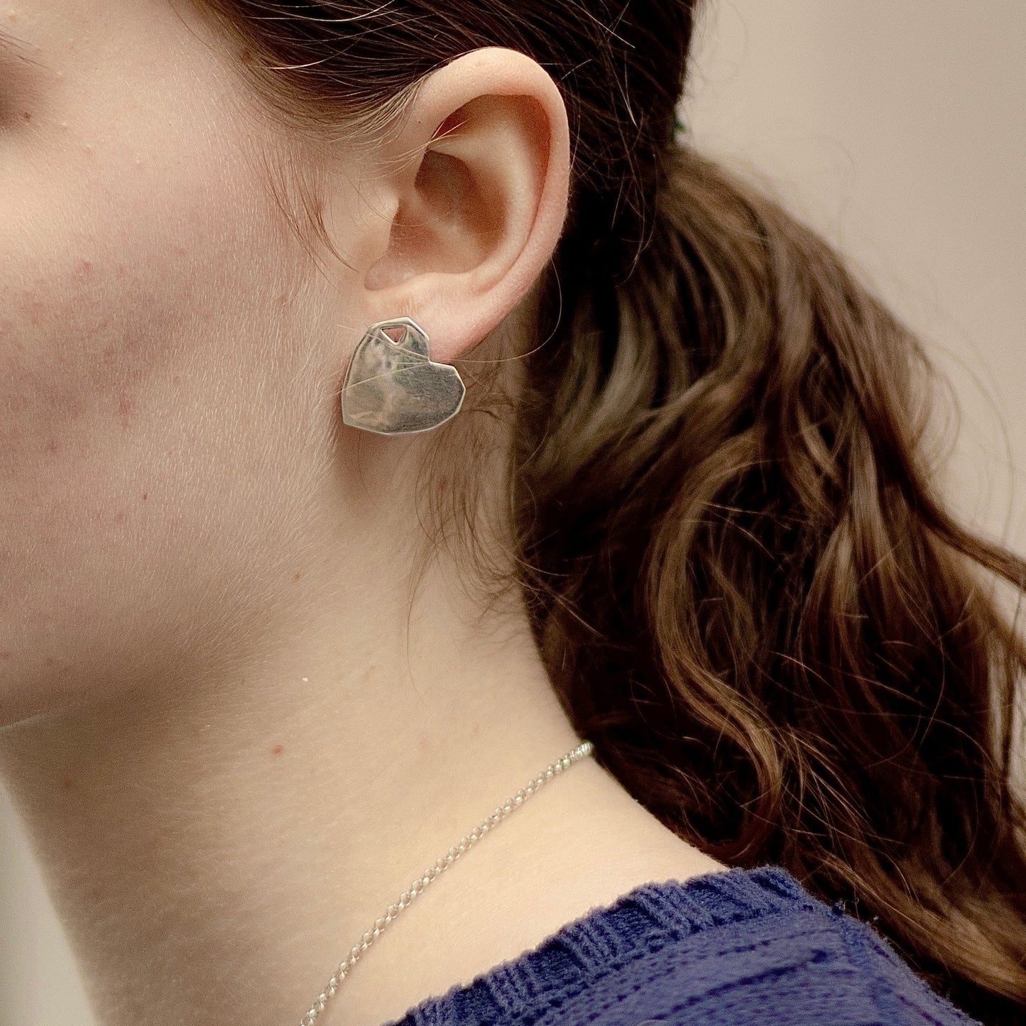 Love Earrings, 925 silver