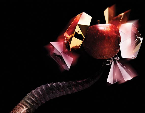 Superbe bracelet à facettes, argent 925