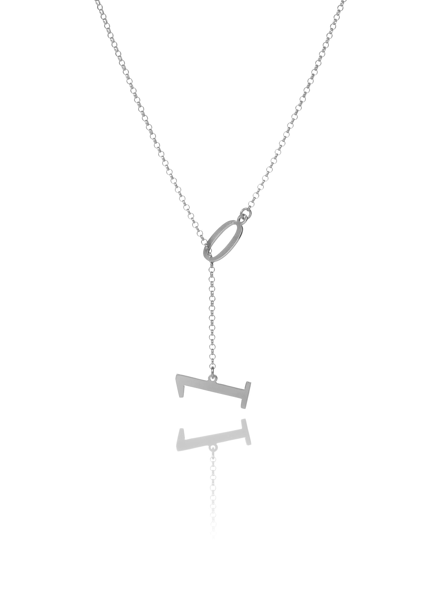 Numbers Necklace in 925 silver