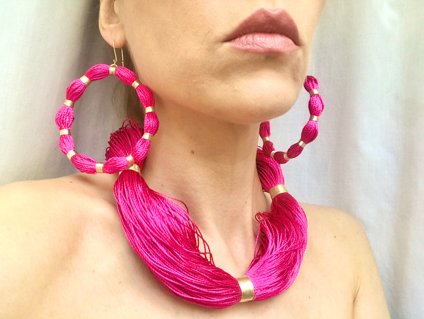 Magenta Hoops, Venice Collection